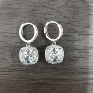 Swarovski embellished drop earrings
